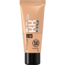 New York Fit Me Nude Cilt Bakımı Etkili Nemlendirici SPF50 Bb Krem - 40