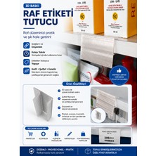 Parsay 1,8 Mdf Raf Etiket Tutacağı 12 Li