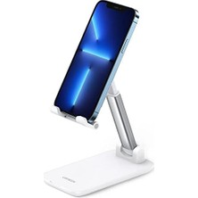 Katlanabilir Telefon Tutacağı ile Uyumlu Galaxy (Beyaz)