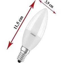 Ledvalue 75W (60W) 3 Lü LED Mum Ampul Beyaz - 6500K E14