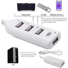 4 Port USB Çoklayıcı Çoğaltıcı Hub Switch Splitter 4502
