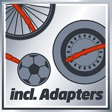 Mini Kompresör Cc-Ac 35/10 12 V (Maks. 10 Bar, 35 L/dak Hava Çıkışı, Çakmak Soketi ile Bağlantı, Manometre, 4 Ek Adaptör Dahil) - 2072121