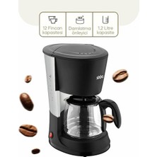 Sinbo 2'si 1 Arada Filtre Kahve ve Çay Demleme Makinesi