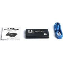 Dark UHD 4K@60HZ HDMI Video ve Ses Yakalama Kayıt Cihazı (DK-HD-CAP4K)