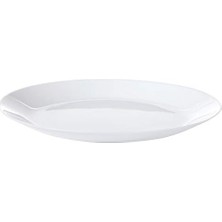 Tabak, Beyaz, 25 cm