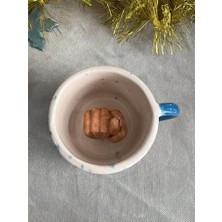 Nahl Kupa, El Yapımı Seramik Kupa, Düğün, Doğum Günü, Bebek Mevlidi, Ev Açılışı Hediyesi