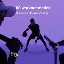 Band 10 Akıllı Saat – Yapay Zeka Destekli Spor Takibi, Profesyonel Düzeyde Uyku Analizi, Uyku Nefes Farkındalığı, 14 Güne Kadar Pil Ömrü, Ios ve Android Uyumlu, Siyah