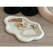 DU&ER Dekoratif Takı ve Anahtarlık Tepsisi – Masaüstü Catch-All Organizer Tray