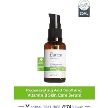 The Purest Solutions, Bariyer Güçlendirici ve Yatıştırıcı B Vitamini Cilt Bakım Serumu 30 ml (%10 Niacinamide + Provitamin B5)