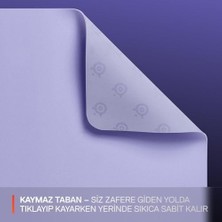 Qck Large Gaming Oyuncu Mouse Pad - Lila