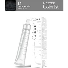 Professional Tüp Saç Boyası Boya 60 ml 1.1 Mavi Siyah