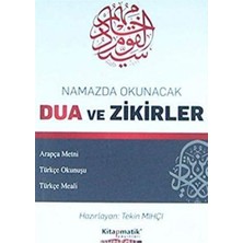 Namazda Okunacak Dualar ve Zikirler: Arapça Metni - Türkçe Okunuşu - Türkçe Meali