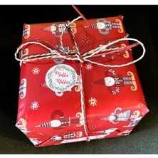 Cw Celine's Wonders Premium Kalite 24 Ayar Altın Detaylı El Yapımı Christmas Mug 450 ml Gold