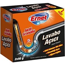 Süper Lavabo Açıcı Aktif Granüllü 2X50 G