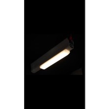 50'li Paket 24V Tente LED Aydınlatma Armatür 20C-DÜZ Taban-Gün Işıgı 3000K