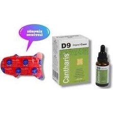 Fırsatkolik Cantharis D9 Kadınlara Özel Istek ve Damla 30 ml - 2 Adet Erkeklere Özel Hediye