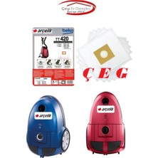 Arçelik  Beko  S4210 S4240 S 4250 Süpürge Torbası   10 Adet   Çarşı Ev Gereçleri