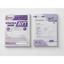 Aydın Yayınları Strateji Serisi Ayt Deneme Sınavı 1 A Kitapçığı + Tg Test Grup Ayt Türkiye Geneli 1. Sınav A Kitapçığı | Yks Ayt Deneme Seti