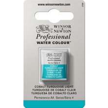 Winsor & Newton : Professional : Yarım Tablet Sulu Boya : Cobalt Turquoise Light
