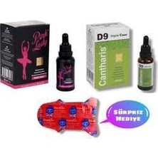 Fırsatkolik Pink Lady Kadın + Cantharis D9 Kadın & 6 Lı Hediye