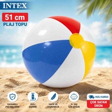intex Poyraz Ticaret 59020 51 cm Havuz Deniz Sahil Kum Topu Eğlenceli Tasarım