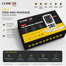 MEDEVRELF Comfort Plus R-C4A Şarj Edilebilir Tens Ems Masaj Cihazı