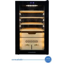 Conquistador AFA-026 Imperio Serisi Siyah Elektronik Humidor