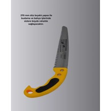 Usm 270 mm Düz Bıçaklı Bahçe Budama Testeresi Kılıflı