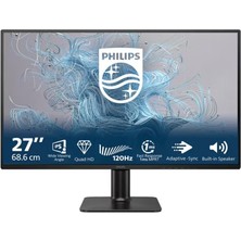 Egecen 27 Phılıps 27E2N2500/01 IPS 1ms 120HZ 1xhdmı 1xdp 2k Qhd 2560X1440 Flıcker-Free Vesa Siyah