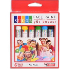 Bezos YB01 6 Lı Yüz Boyası