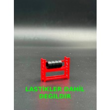 3D Atelier 1/64 Ölçek Lastik Standı - Minyatür Garaj ve Pit Stop Aksesuarı