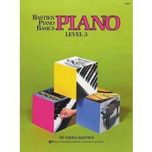 WP203-Bastien Piano Basics Level 3 Piyano Eğitim Seti 5 Kitap-WP213-WP218-WP208-WP262