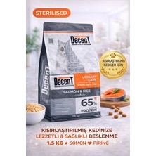 Usm Decent  Urinary Care Balıklı ve Pirinçli Kısırlaştırılmış Kedi Sı 1.5 kg