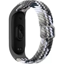 Bezos Mi Band 4 Star Kordon - Gri-Siyah