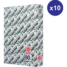 MEDEVRELF Ve-Ge Copier Bond A4 80 G/m² 5.000 Ad. Fotokopi Kağıdı (10'lu Paket)