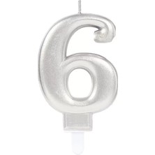 Uslucan Alışveriş 6 Rakam Mum Gümüş Renk