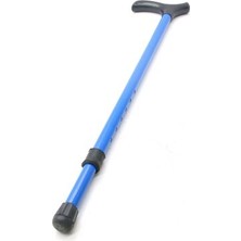 Ayarlanabilir Metal Pimli Baston - Ergonomik Saplı - Yürüyüş Desteği