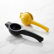 Pratik Metal Limon Sıkacağı | Ergonomik Narenciye Sıkacağı (Siyah)