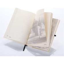 Eski Istanbul Journal Çizgili Lastikli Şark Kahvesi