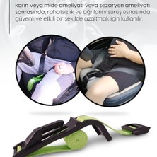 Hamile Emniyet Kemeri Aparatı Hamile Araç Koltuğu Kemeri Kırmızı, Eggbaby