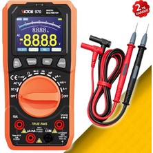Sevgift Victor 970 True Rms Dijital Multimetre | Renkli Ekran