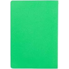 Notes 17X24 cm Karton Kapaklı Iplik Dikişli Defter, 32 Yaprak, Düz, Yaprak Yeşili