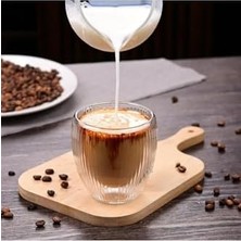 Çift Cidarlı Cam, Kahve, Latte, Espresso, Meşrubat, Su Bardağı, 250 Ml, Su Bardak, 1 Adet, 12321