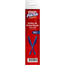 Piknik Kullan-At Kristal Bıçak 10'lu Renk'li 1441