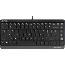 A4 Tech FK11 Slım Q Klavye Kablolu USB Ev - Ofis Kullanımı İçin Standart Tuş Formu