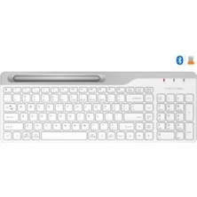 A4TECH FBK25 Bluetooth Q Klavye Beyaz