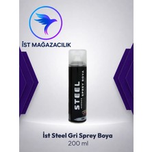İst Steel Gri Sprey Boya 200 ml