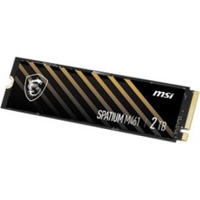 MSI Msı Spatıum M461 2tb Pcıe 4.0 Nvme M.2 SSD