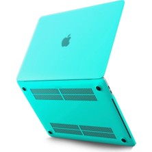 Fırsatkolik Apple Macbook Pro 13 2021 Macbook Buzlu Kapak - Yeşil