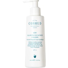 Cosmed Yağlı Pullanma Karşıtı Yüz ve Vücut Temizleyicisi - Balancing Face & Body Cleanser - 200 ml